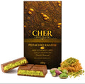 CHER. Chocolates Pistachio Knafeh Milk Chocolate Bar  200g | Crispy Knafeh & Pistachio Filling