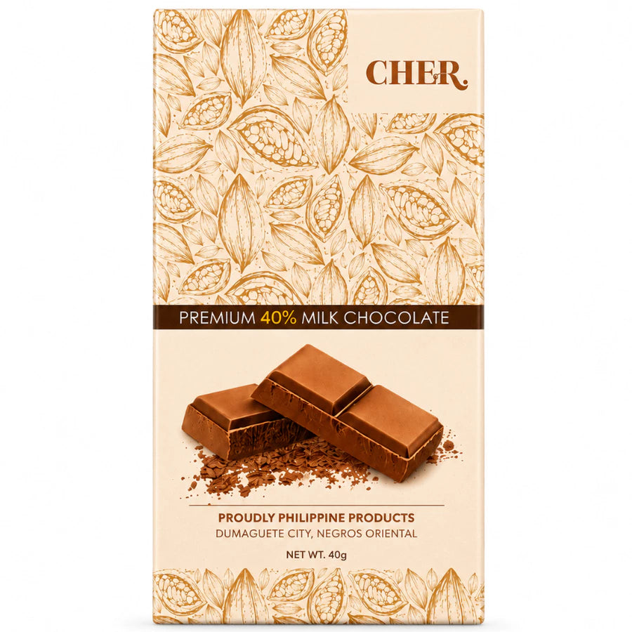 CHER. Chocolates Premium Bean-to-Bar Chocolate Bars Collection
