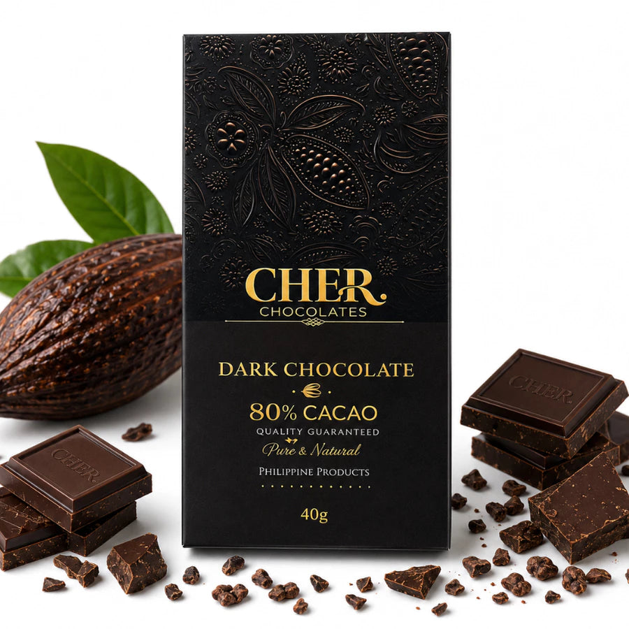CHER. Chocolates Premium Bean-to-Bar Chocolate Bars Collection