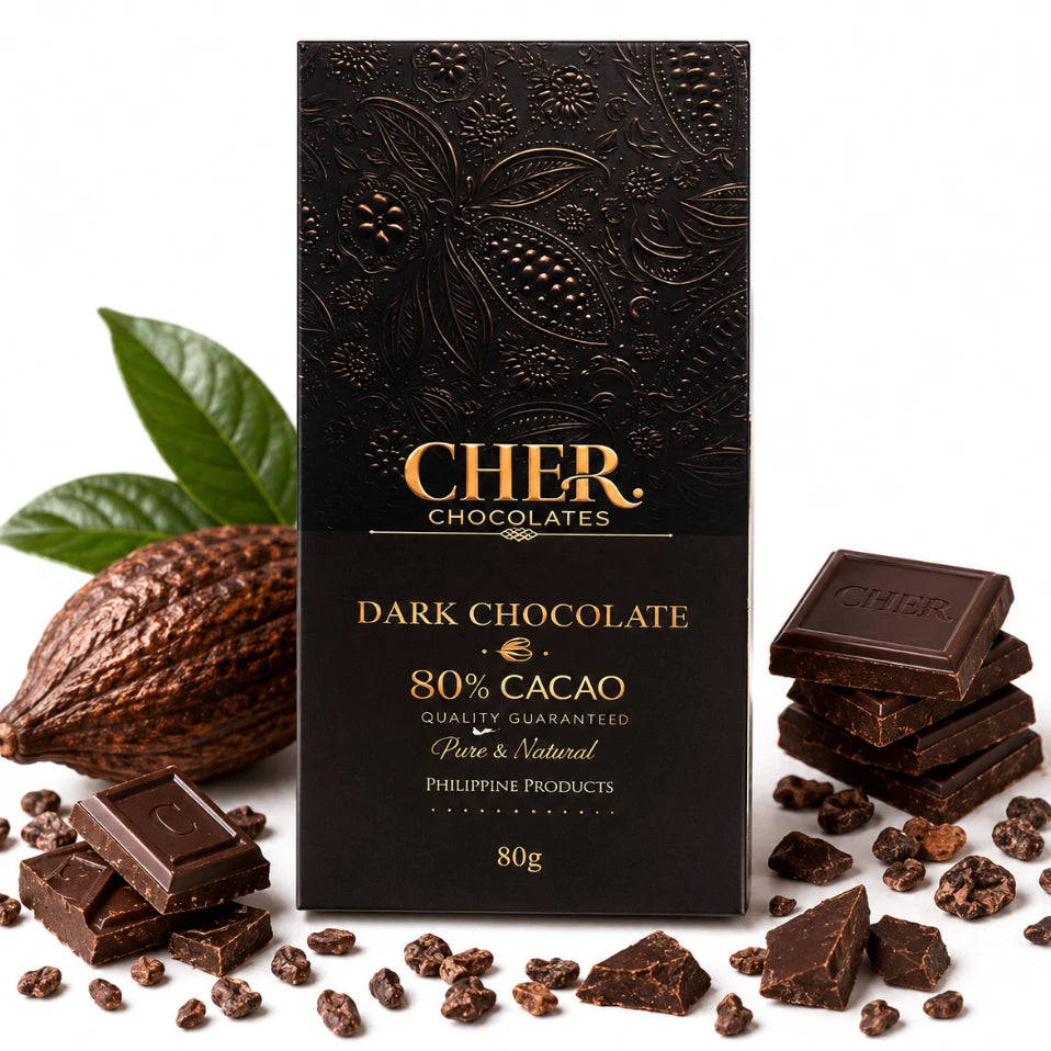 CHER. Chocolates Premium Bean-to-Bar Chocolate Bars Collection