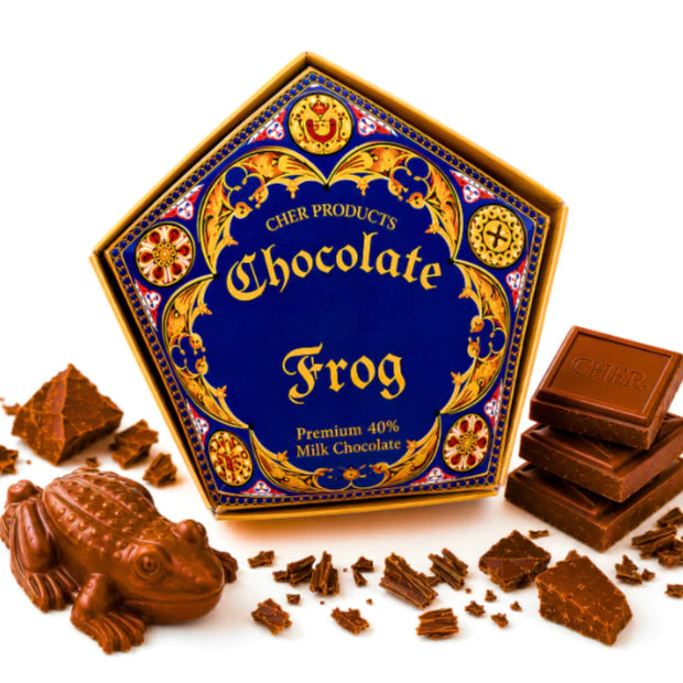 CHER. Chocolates Magical Milk Chocolate Frog Harry Potter–Inspired