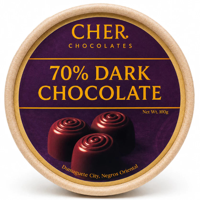 CHER. Chocolates Dark Chocolate Nuggets Series