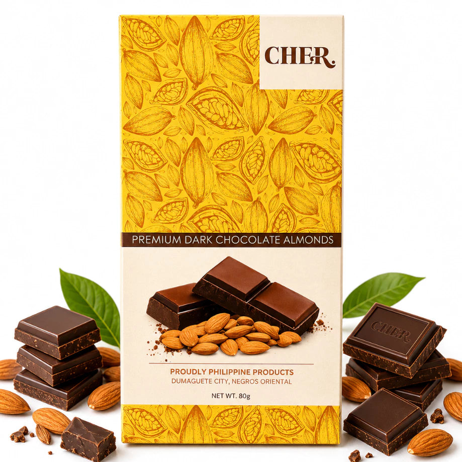 CHER. Chocolates Premium Bean-to-Bar Chocolate Bars Collection